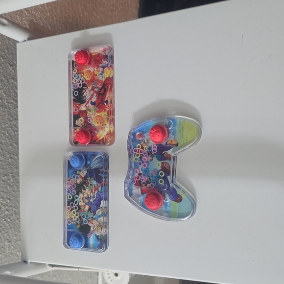 Nintendo Other - A BUNDLE OF 3 WATERGAME TOYS. 2 DRAGON BALL Z AND MARIO